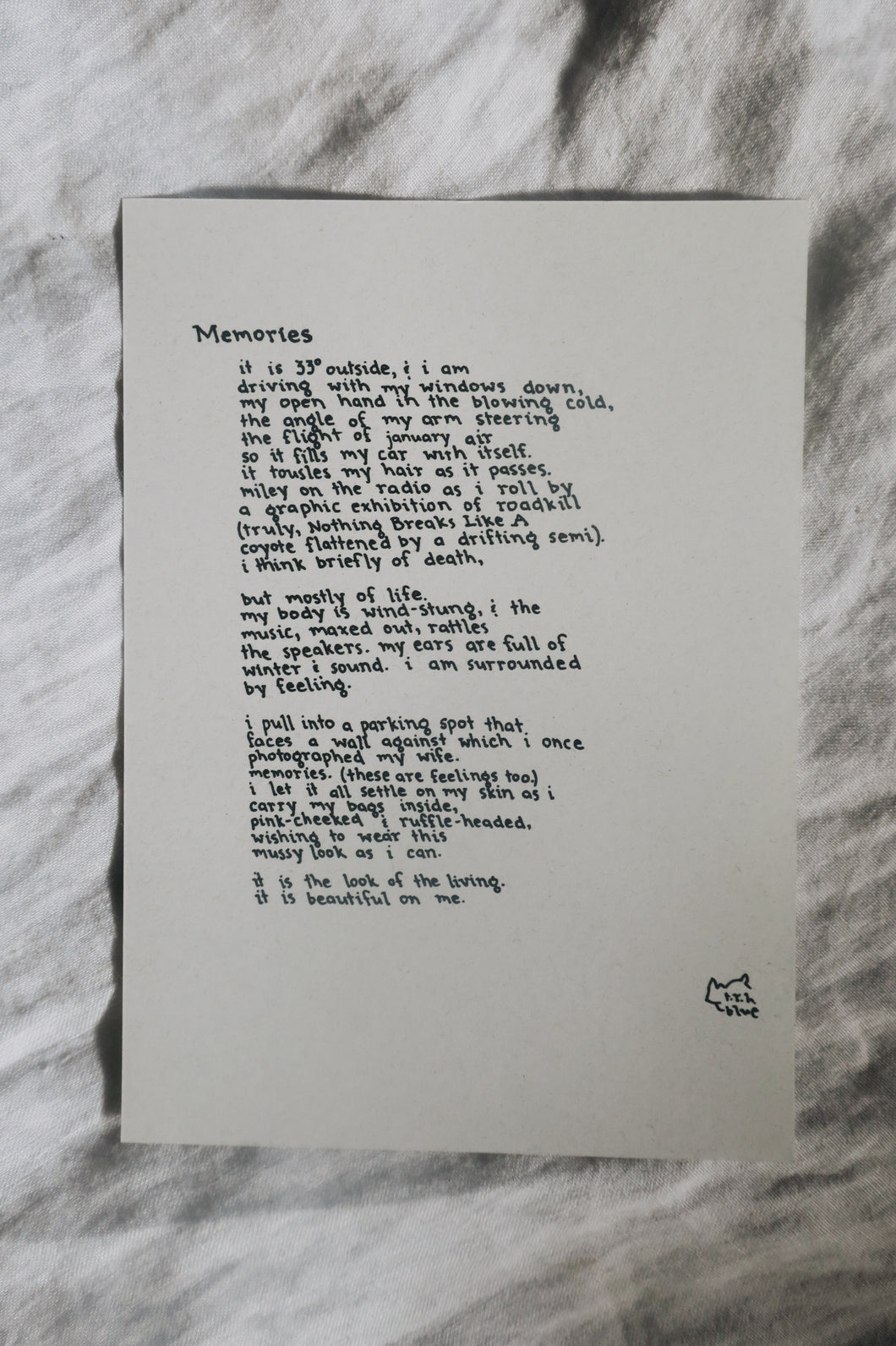 Memories // Poem
