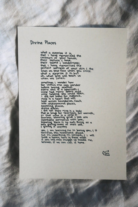Divine Places // Poem