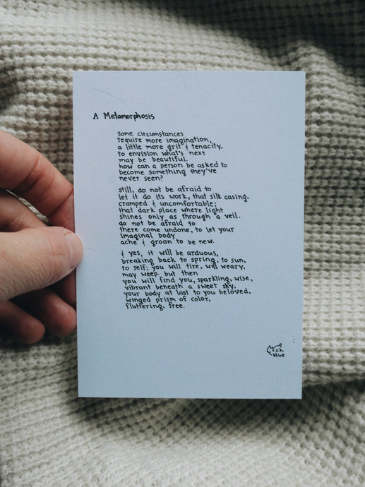 A Metamorphosis // Poem