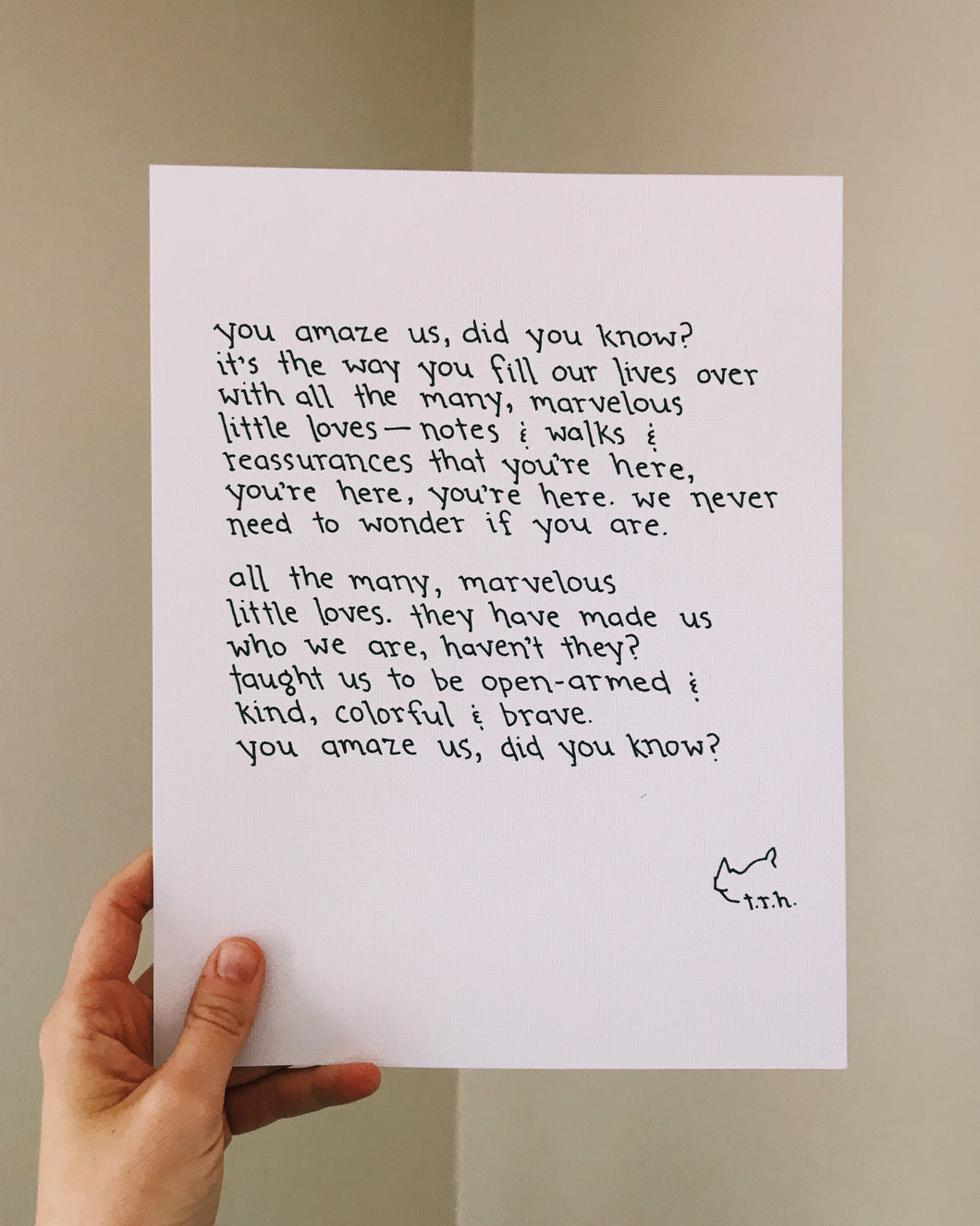 Little Loves // Poem